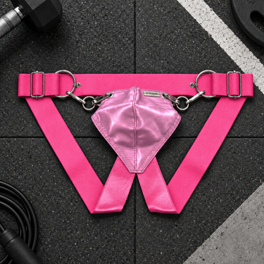 DNGEON DMBL03 Pink Mirror flat lay