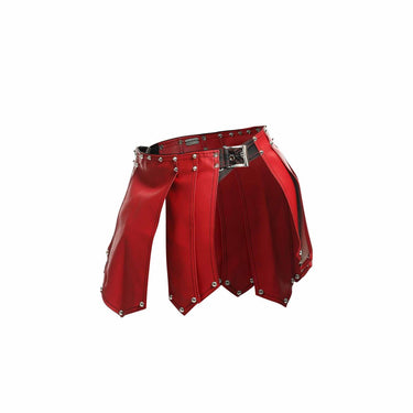 Skirt - DNGEON Roman Skirt new colors - Red - OS - DMBL10 - Red - OS - DNGEON - 10