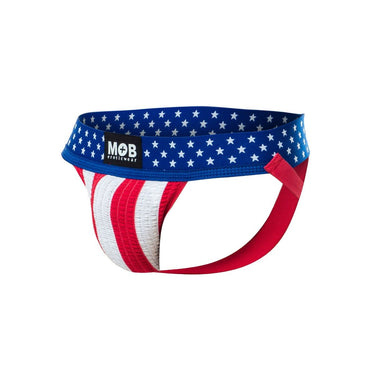 Jockstrap - Patriot Mens Jockstrap by MOB - Usa - S - MBL109 - Usa - S - MOB Eroticwear - 3