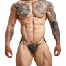 Dngeon Snap Jockstrap -Military-