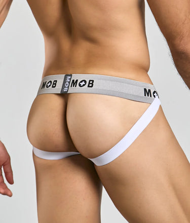 Gay Jockstrap Pride Rainbow Flag Breathable Pouch by MOB