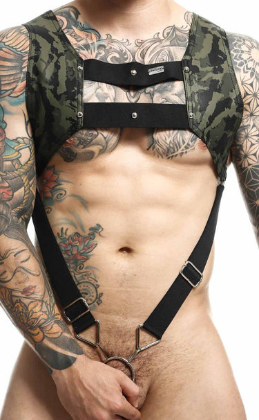 Harness - DNGEON Croptop Harness - Black - OS - DMBL08 - Black - OS - DNGEON - 10
