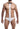 Thong - MOB Tuxedo Lace Thong Out - White - SM - MBL56 - White - SM - MOB Eroticwear - 1