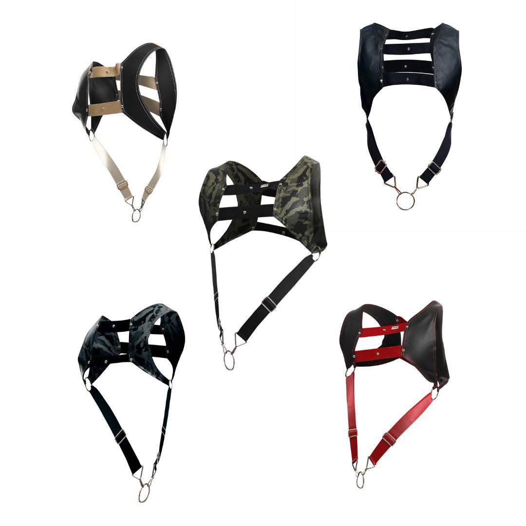 Mens Harness Dngeon Colors